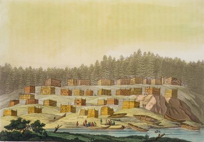 Indian Village, New Georgia, Alaska by Paolo Fumagalli